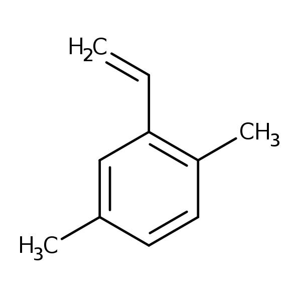 Structural image of 2,5-Dimethylstyrene