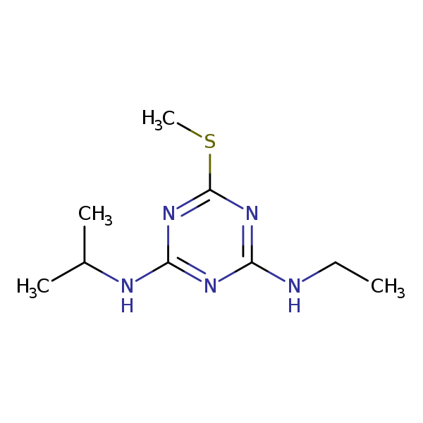 Structural image of Ametryn