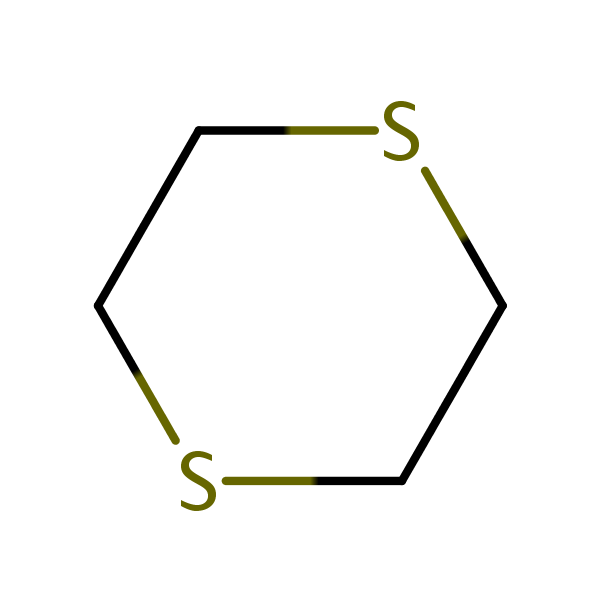 Structural image of 1,4-Dithiane
