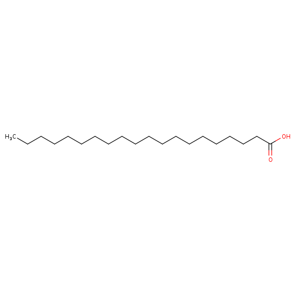 Structural image of Eicosanoic acid