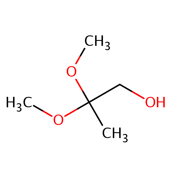 Structural image of 1-Propanol, 2,2-dimethoxy-
