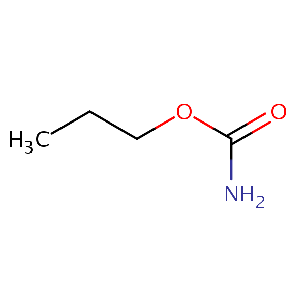 Structural image of Propyl carbamate
