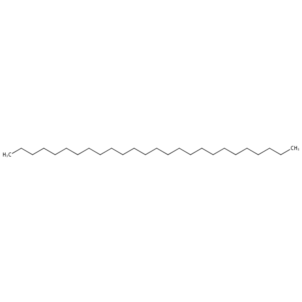Structural image of Hexacosane