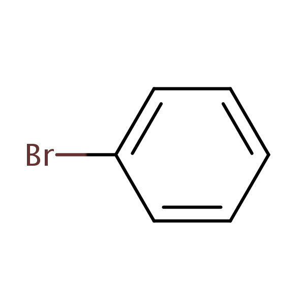 Structural image of Bromobenzene