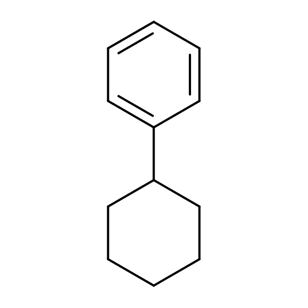 Structural image of Cyclohexylbenzene