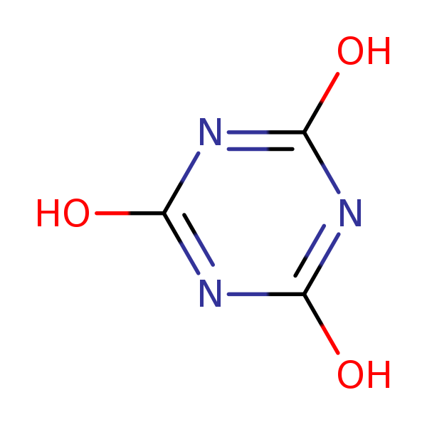 Structural image of Cyanuric acid