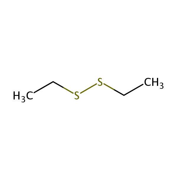 Structural image of Diethyl disulphide