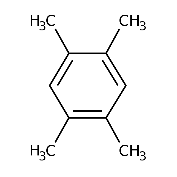 Structural image of 1,2,4,5-Tetramethylbenzene