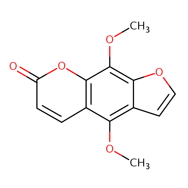 Structural image of Isopimpinellin
