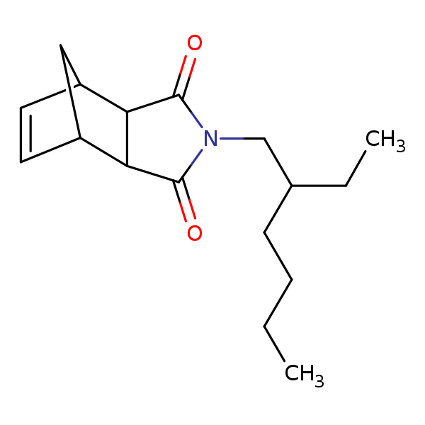Structural image of Octylbicycloheptenedicarboximide
