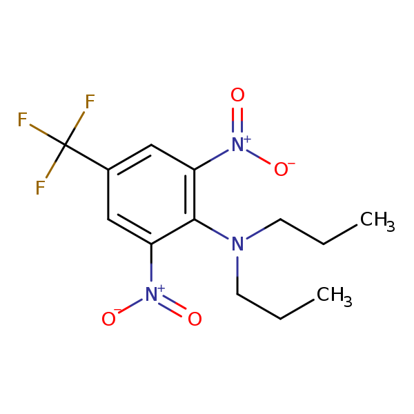Structural image of Trifluralin