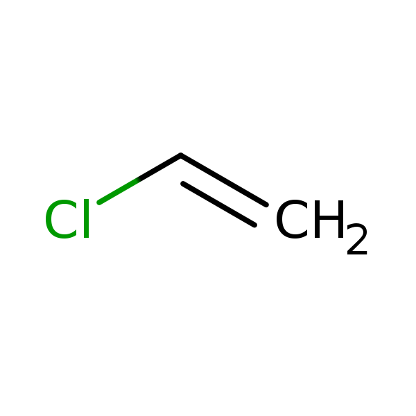 Structural image of Vinyl chloride