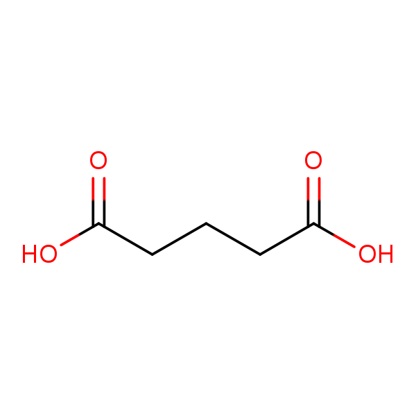 Structural image of Glutaric acid