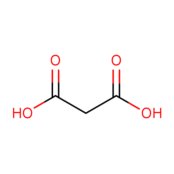 Structural image of Propanedioic acid