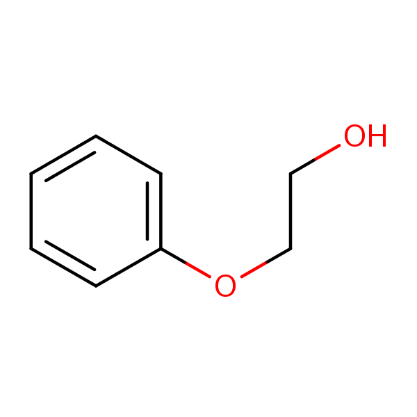 Structural image of 2-Phenoxyethanol