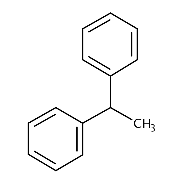 Structural image of 1,1-Diphenylethane