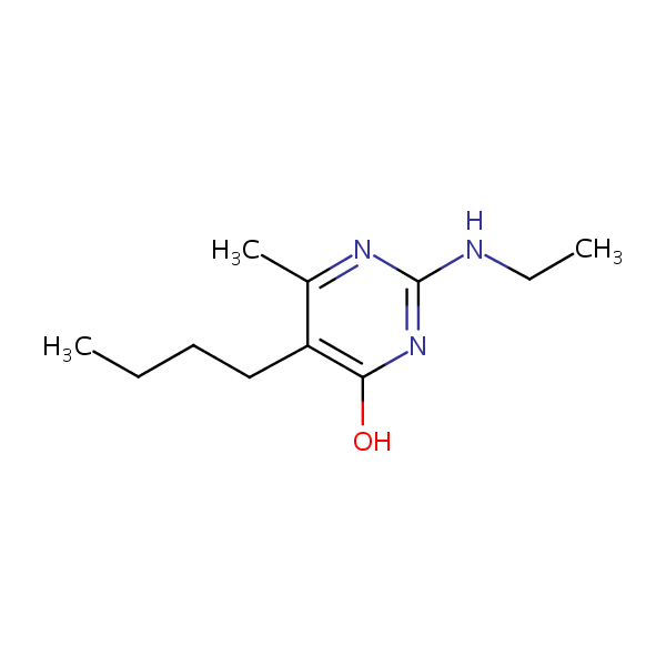 Structural image of Ethirimol