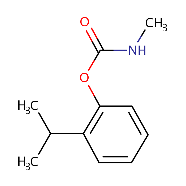 Structural image of Isoprocarb