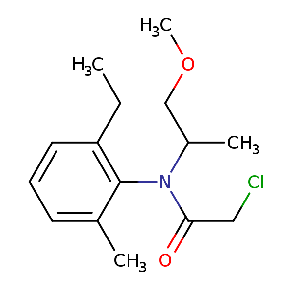 Structural image of Metolachlor