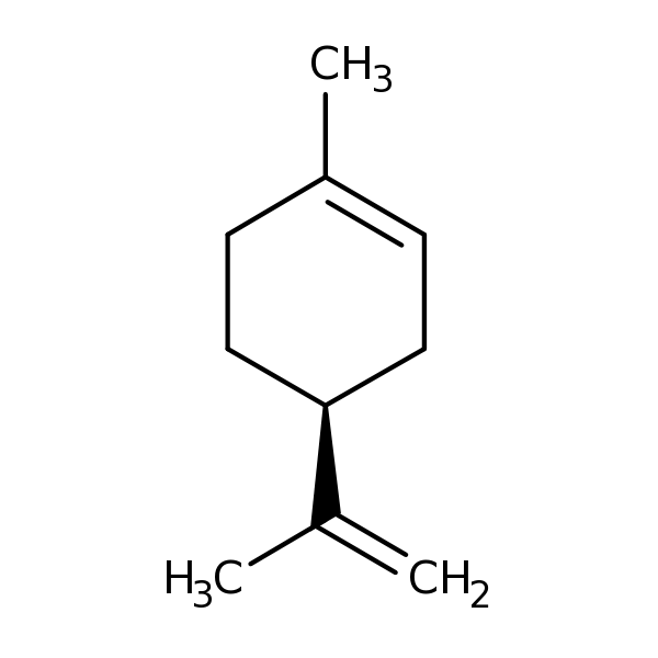 Structural image of (S)-Limonene