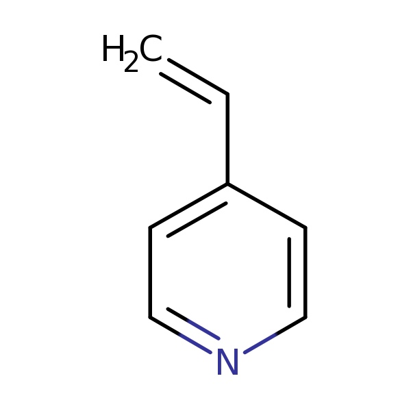 Structural image of 4-Vinylpyridine