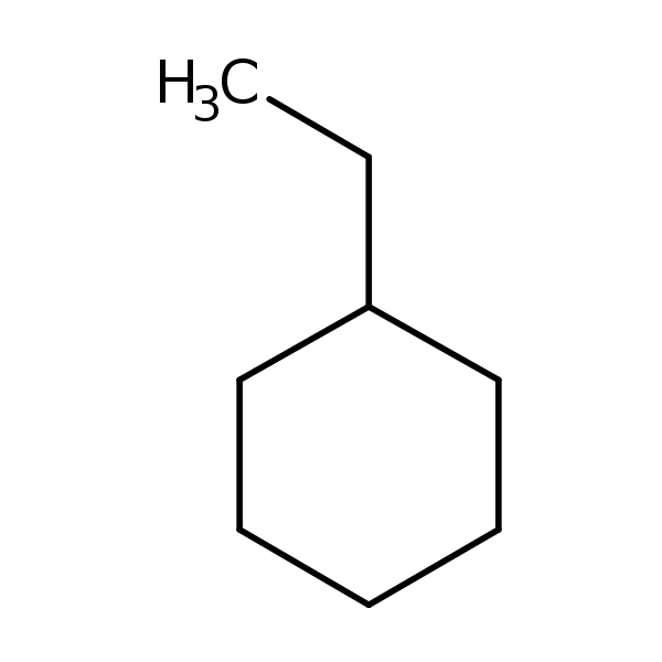 Structural image of Ethylcyclohexane