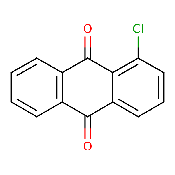 Structural image of 1-Chloroanthraquinone