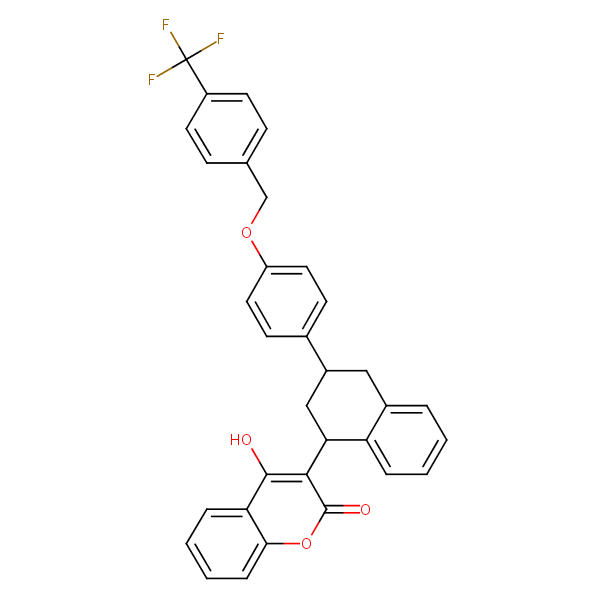 Structural image of Flocoumafen