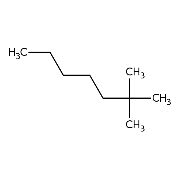 Structural image of 2,2-Dimethylheptane