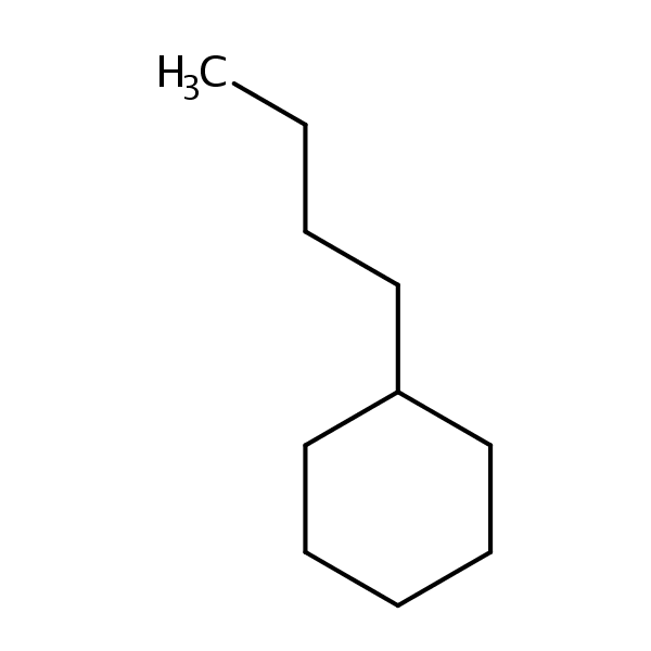 Structural image of Butylcyclohexane
