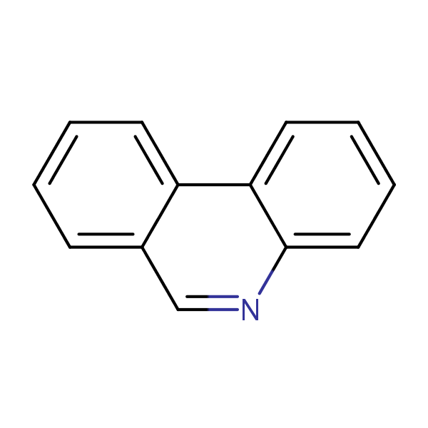 Structural image of Phenanthridine
