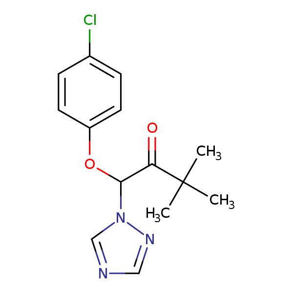 Structural image of Triadimefon