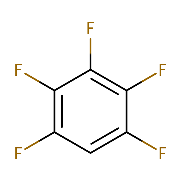 Structural image of Pentafluorobenzene
