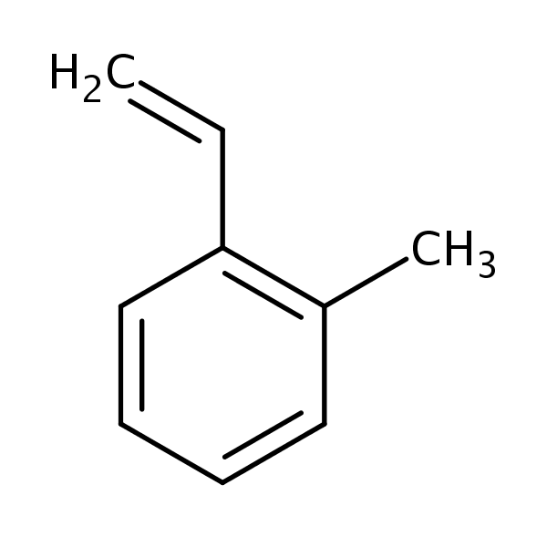 Structural image of o-Vinyltoluene