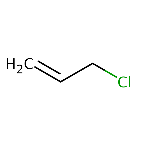 Structural image of Allyl chloride