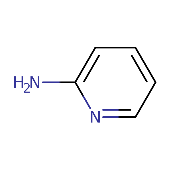 Structural image of 2-Aminopyridine