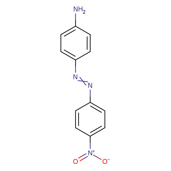 Structural image of C.I. Disperse Orange 3