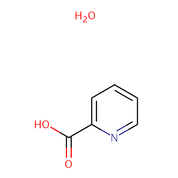 Structural image of Pyridine-2-carboxylic acid--water (1/1)