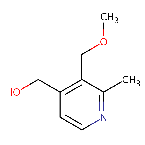 Structural image of [3-(Methoxymethyl)-2-methylpyridin-4-yl]methanol