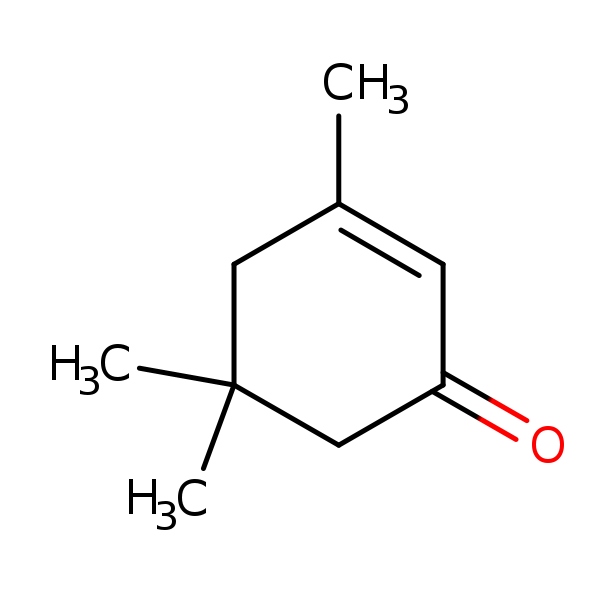 Structural image of Isophorone