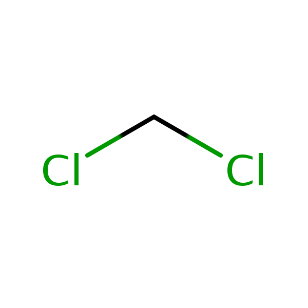 Structural image of Dichloromethane