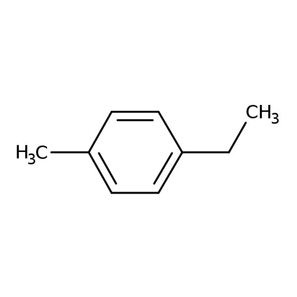 Structural image of 4-Ethyltoluene