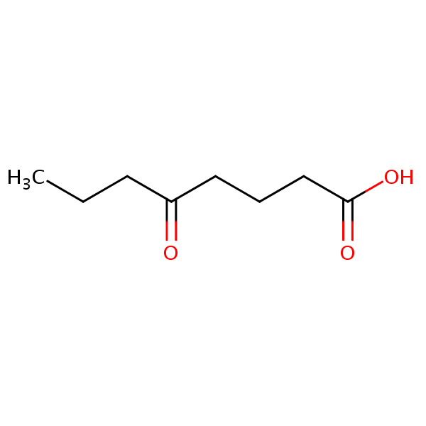 Structural image of 5-Oxooctanoic acid