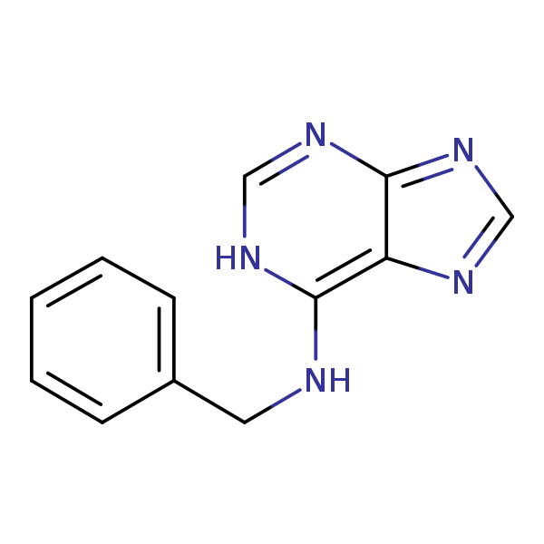 Structural image of N-Benzyl-1H-purin-6-amine