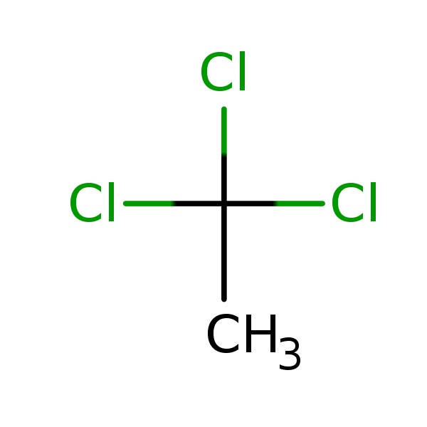 Structural image of 1,1,1-Trichloroethane