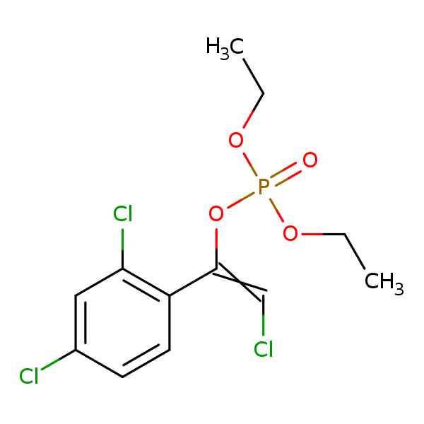 Structural image of Chlorfenvinphos