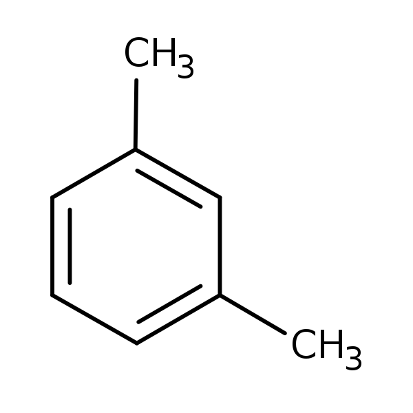 Structural image of m-Xylene