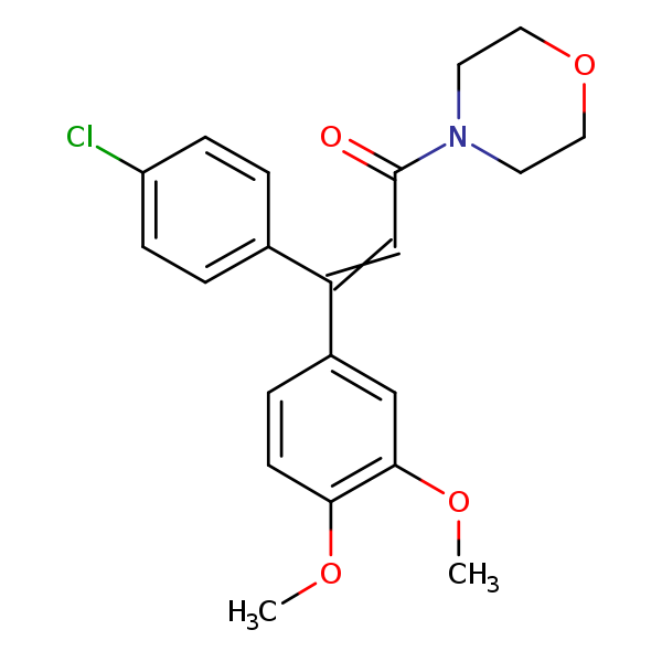 Structural image of Dimethomorph