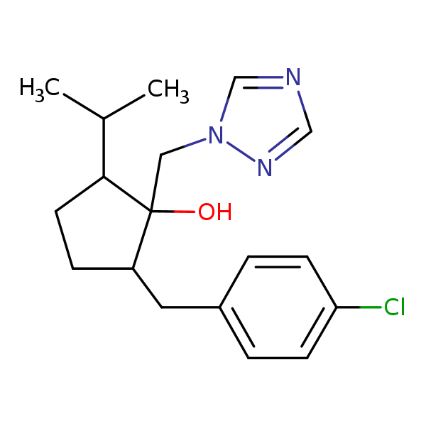 Structural image of Ipconazole