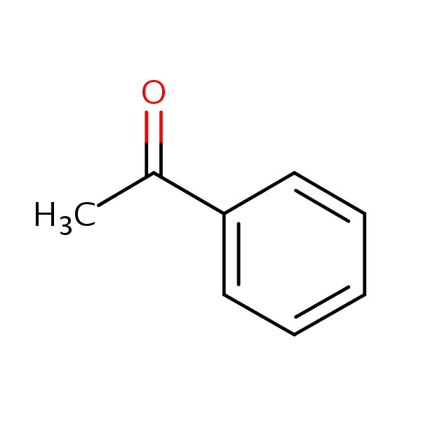Structural image of Acetophenone